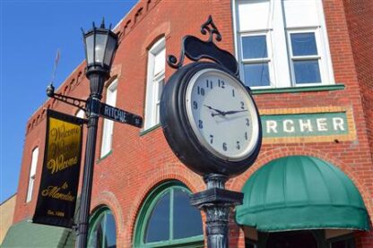Zurcher Clock | Downtown Marceline Foundation